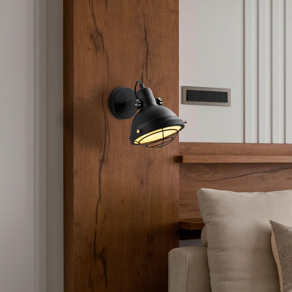 Opviq dzидна светилка Spoly-13803, 16x27x20cm, IP20, црна