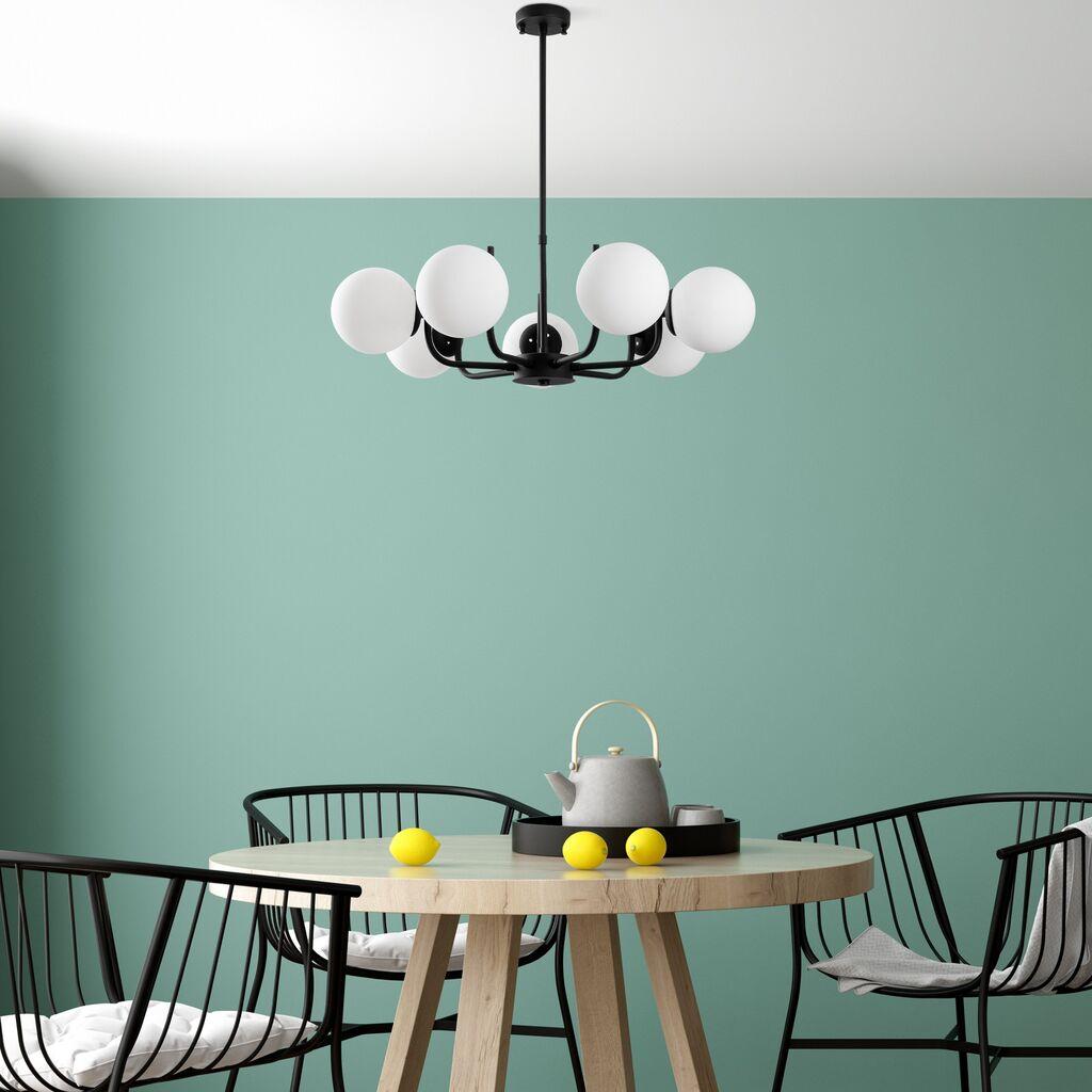 Opviq Luster Antler-13769, 74 см, IP20, црно-бело