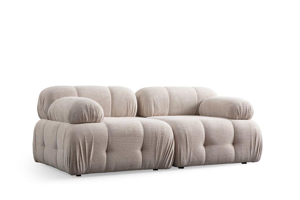 Atelier del Sofa Двосед Petite 2, 190 x 95 x 75 см, Крем боја