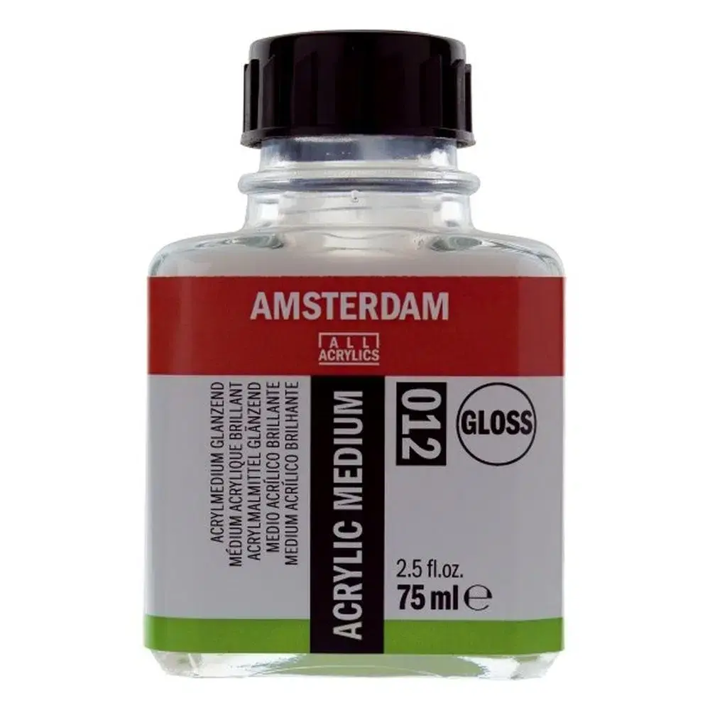 Talens Gloss за акрилни бои Amsterdam акрилни средно сјајни, 012, 75 мл