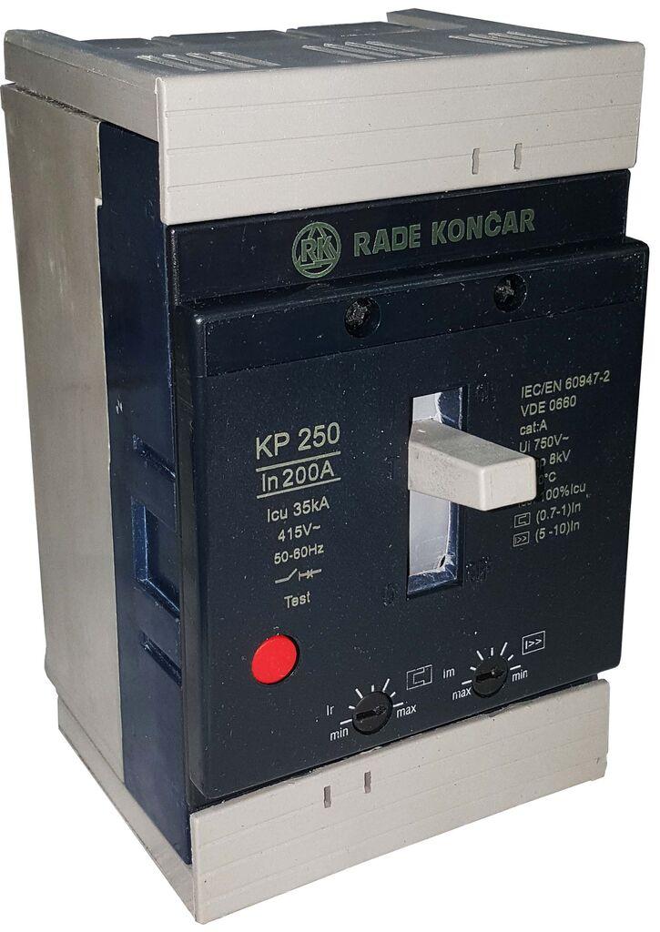 Раде Кончар Склопка 3P 200A (0.7-1) In AC Rade Konchar KP 250-F
