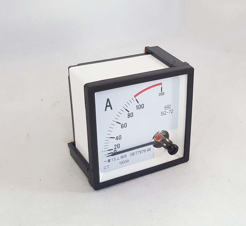 Alfa Electric Амперметар 100/5A AC 72x72mm AESD-72