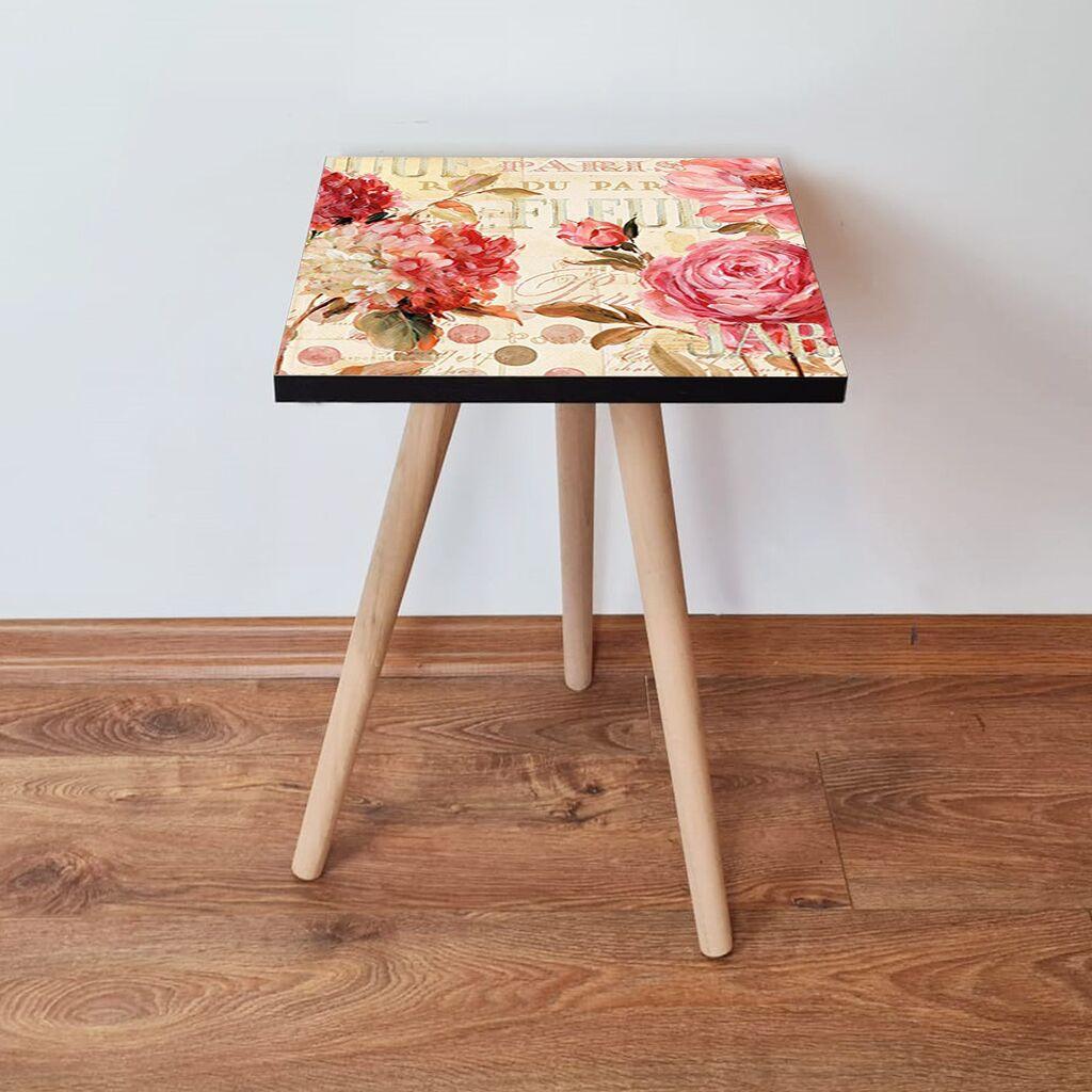 Маса Hanah Home Club Shp306, 35x42x35 см, шарена