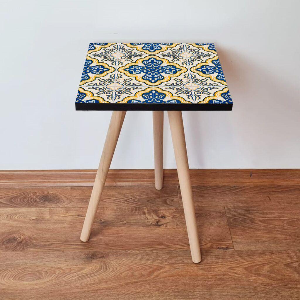 Маса Hanah Home Club Shp38, 35x42x35 см, шарена