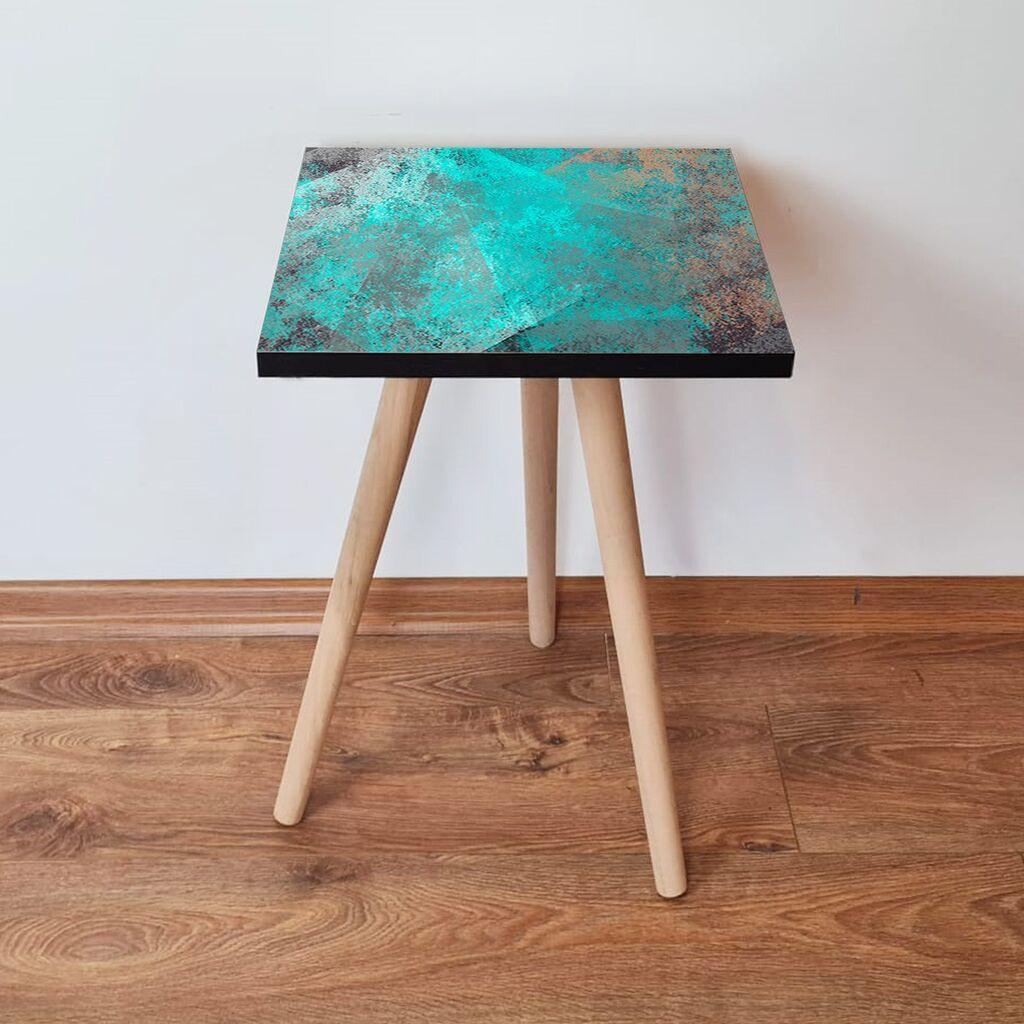 Маса Hanah Home Club Shp57, 35x42x35 см, шарена