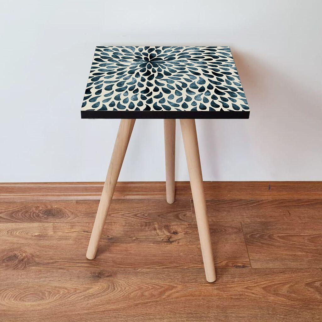 Маса Hanah Home Club Shp54, 35x42x35 см, шарена