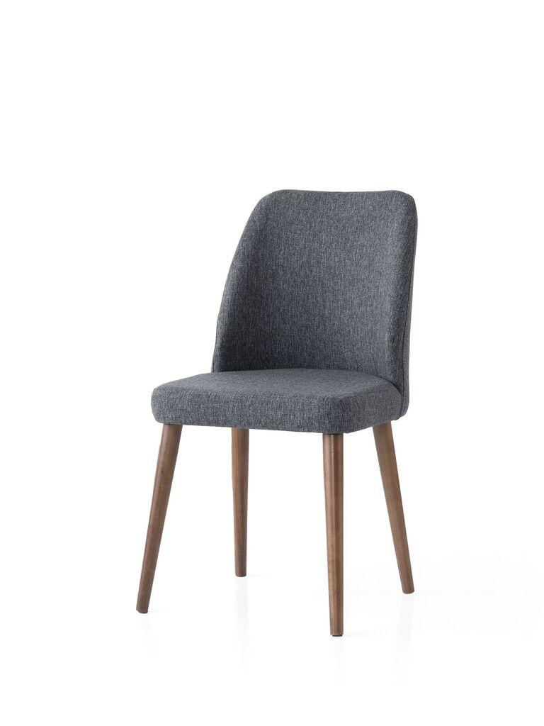 Комплет столчиња Hanah Home Luna-644, 63x56x103,5 см, 2 парчиња, кафеава