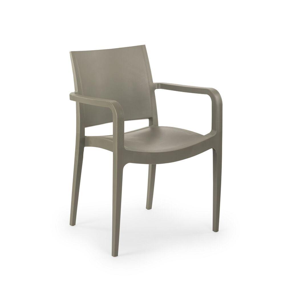 Комплет за домашни столици Hanah Specto Xl, 64x68x104 cm, 4 парчиња, крем