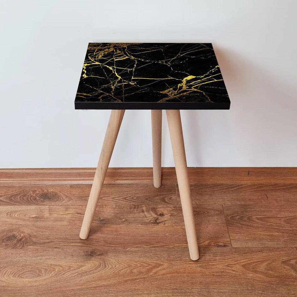 Маса Hanah Home Club Shp185, 35x42x35 см, црна