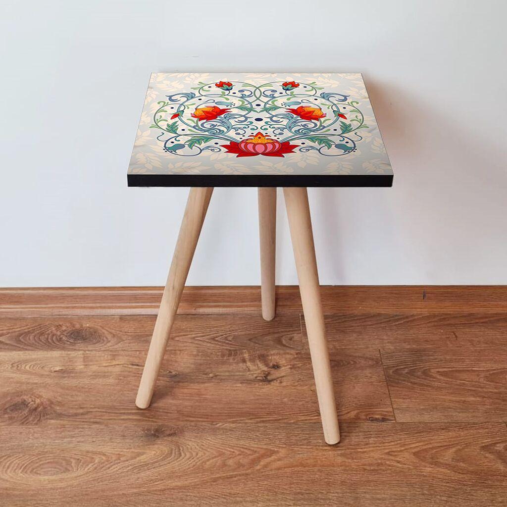 Маса Hanah Home Club Shp144, 35x42x35 см, шарена