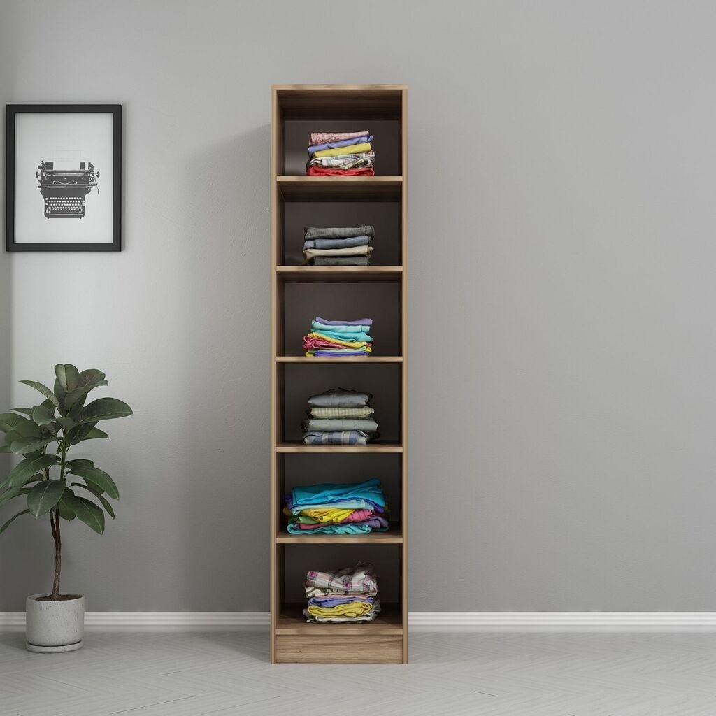 Hanah Home гардероба Kale Rafli 190 - Dore, 45x190x52 cm, , кафеава