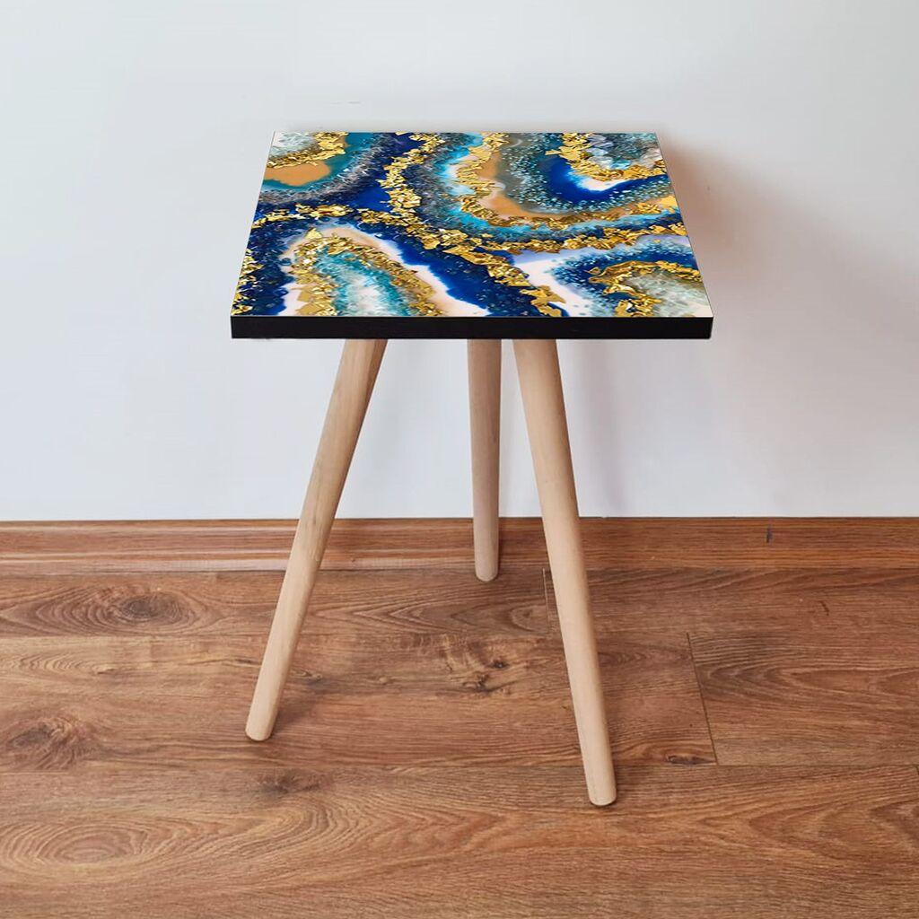 Маса Hanah Home Club Shp73, 35x42x35 см, шарена