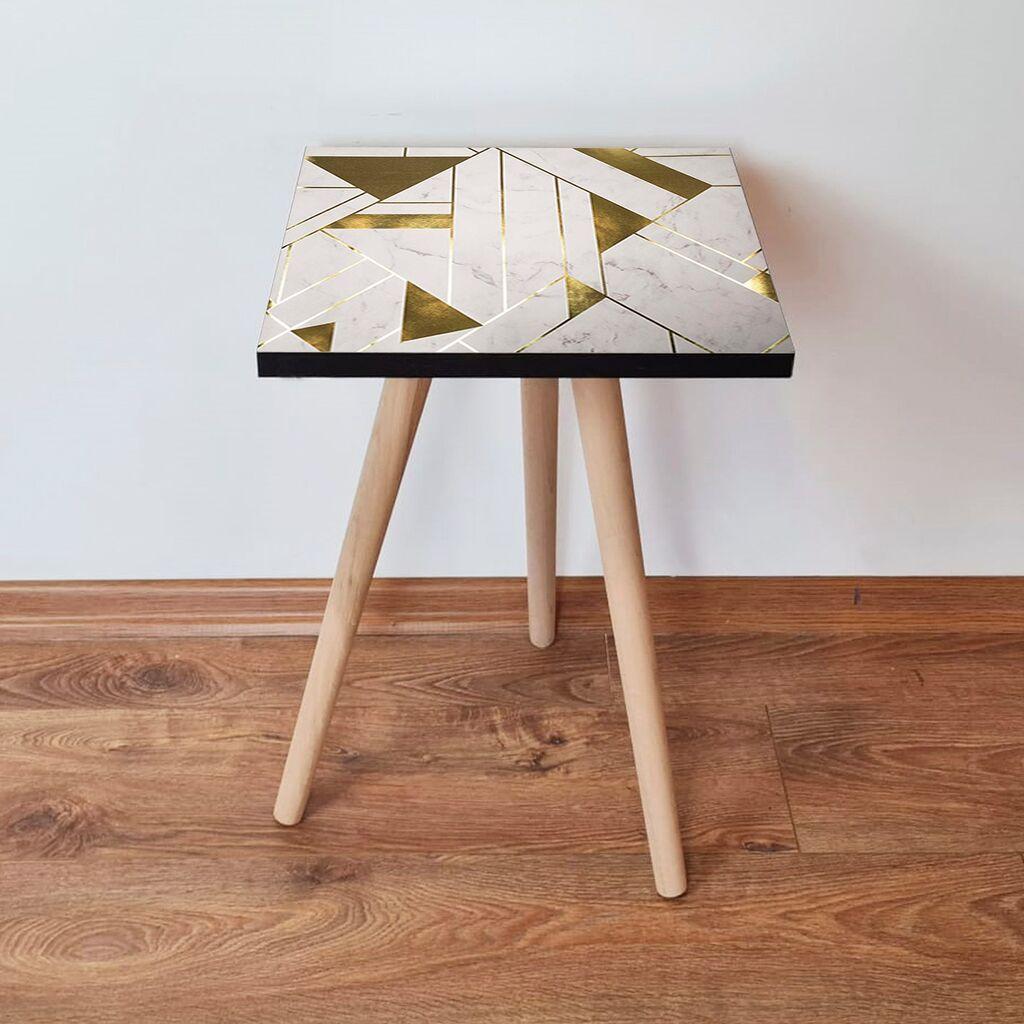 Маса Hanah Home Club Shp231, 35x42x35 см, шарена