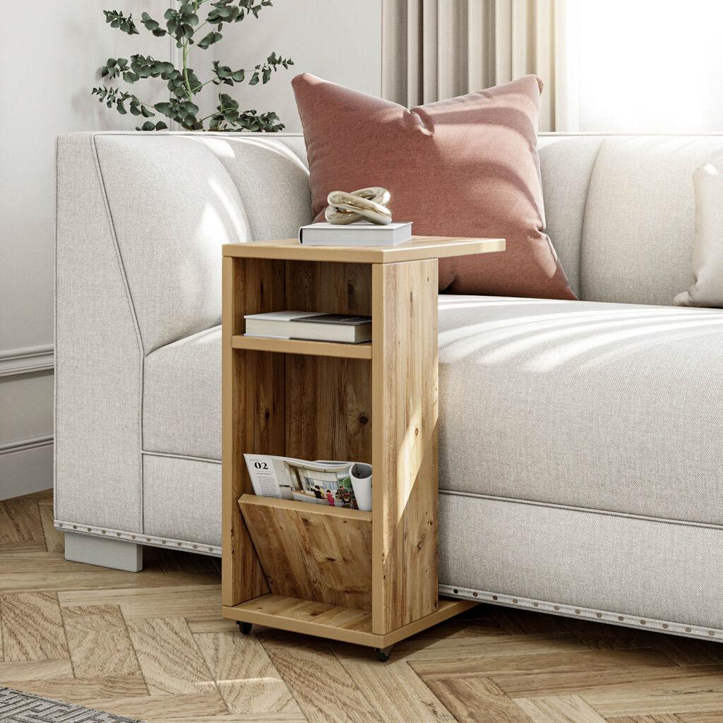 Маса Hanah Home Club Filinta, 30x63x40 см, црна