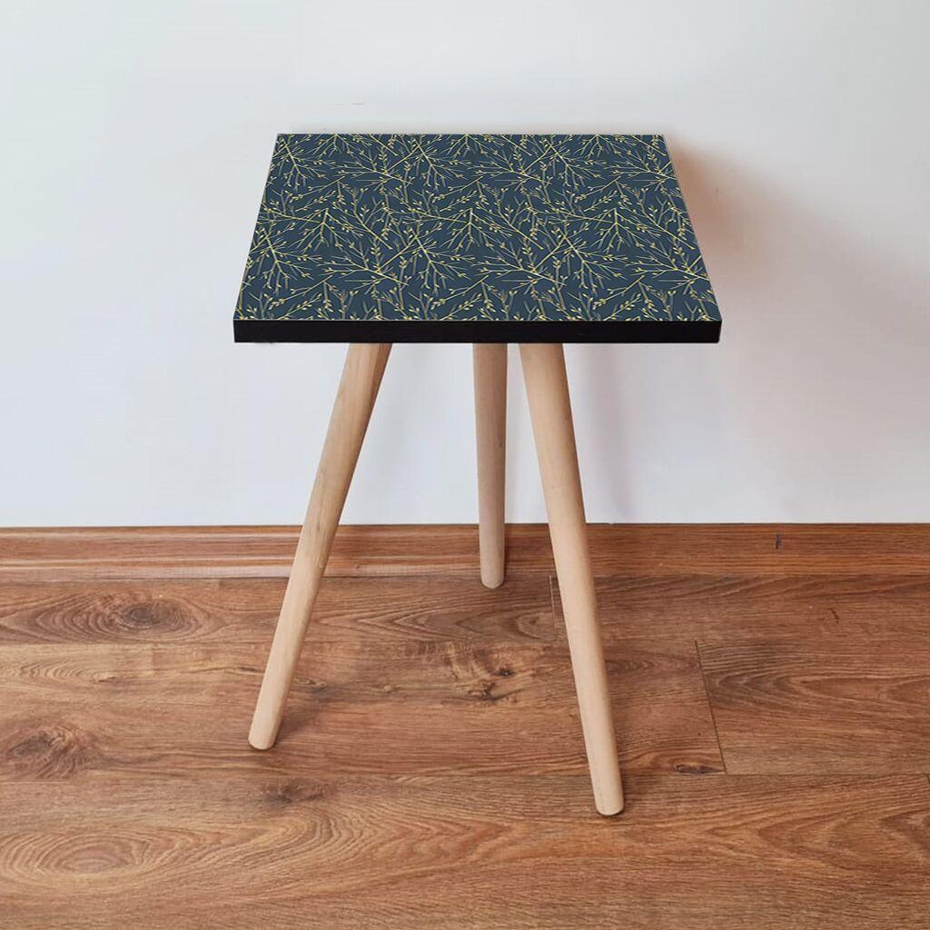 Маса Hanah Home Club Shp236, 35x42x35 см, темно сина