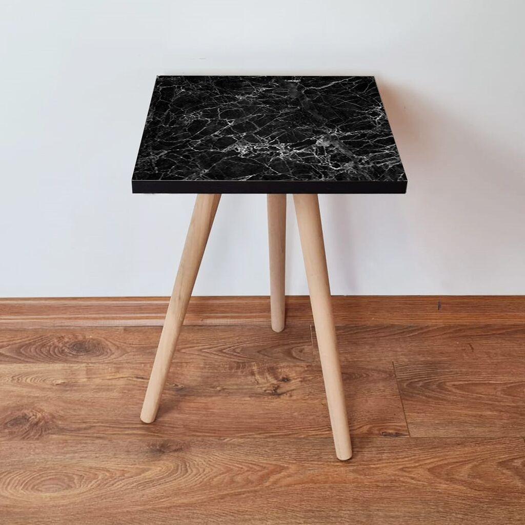 Маса Hanah Home Club Shp232, 35x42x35 см, црна