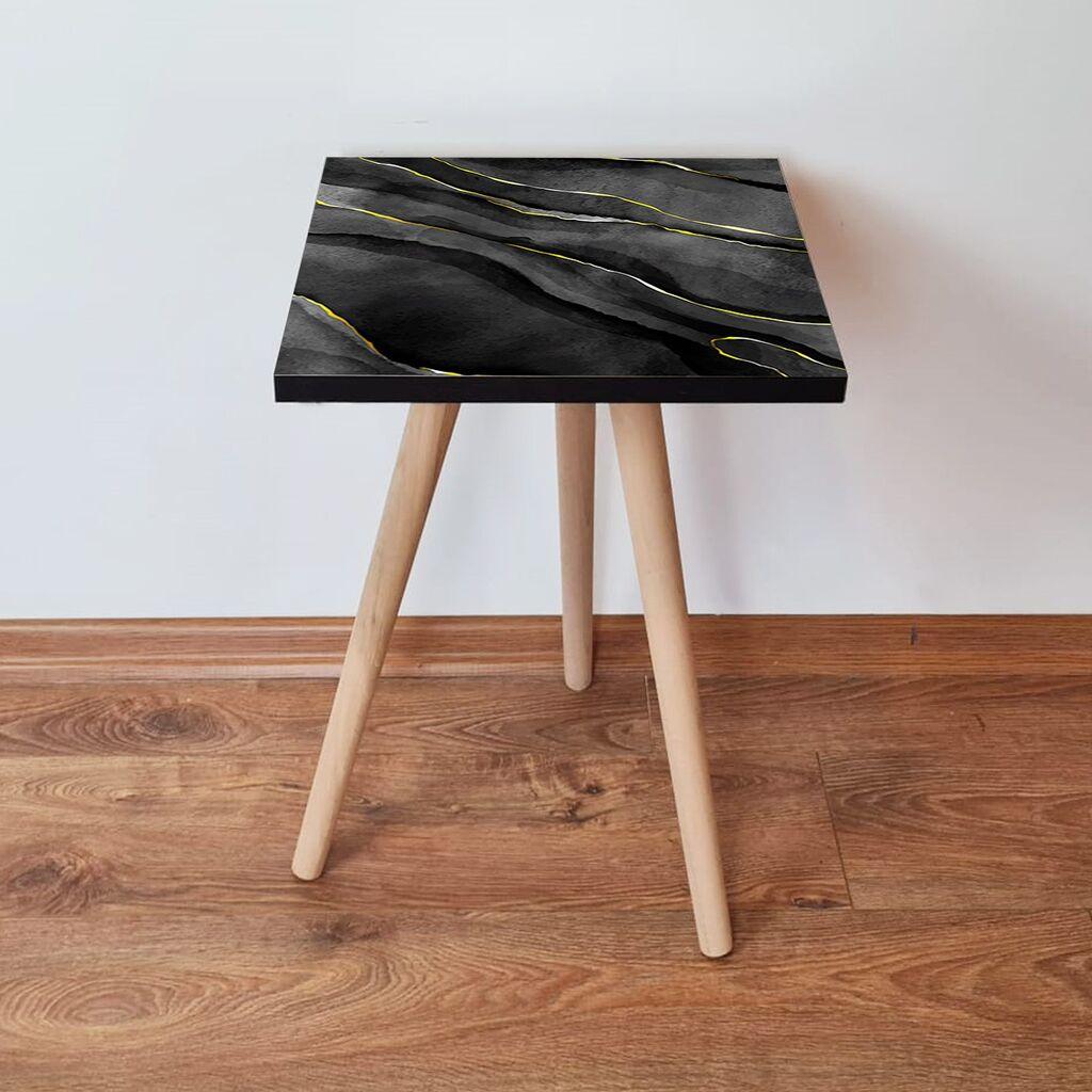 Маса Hanah Home Club Shp164, 35x42x35 см, црна