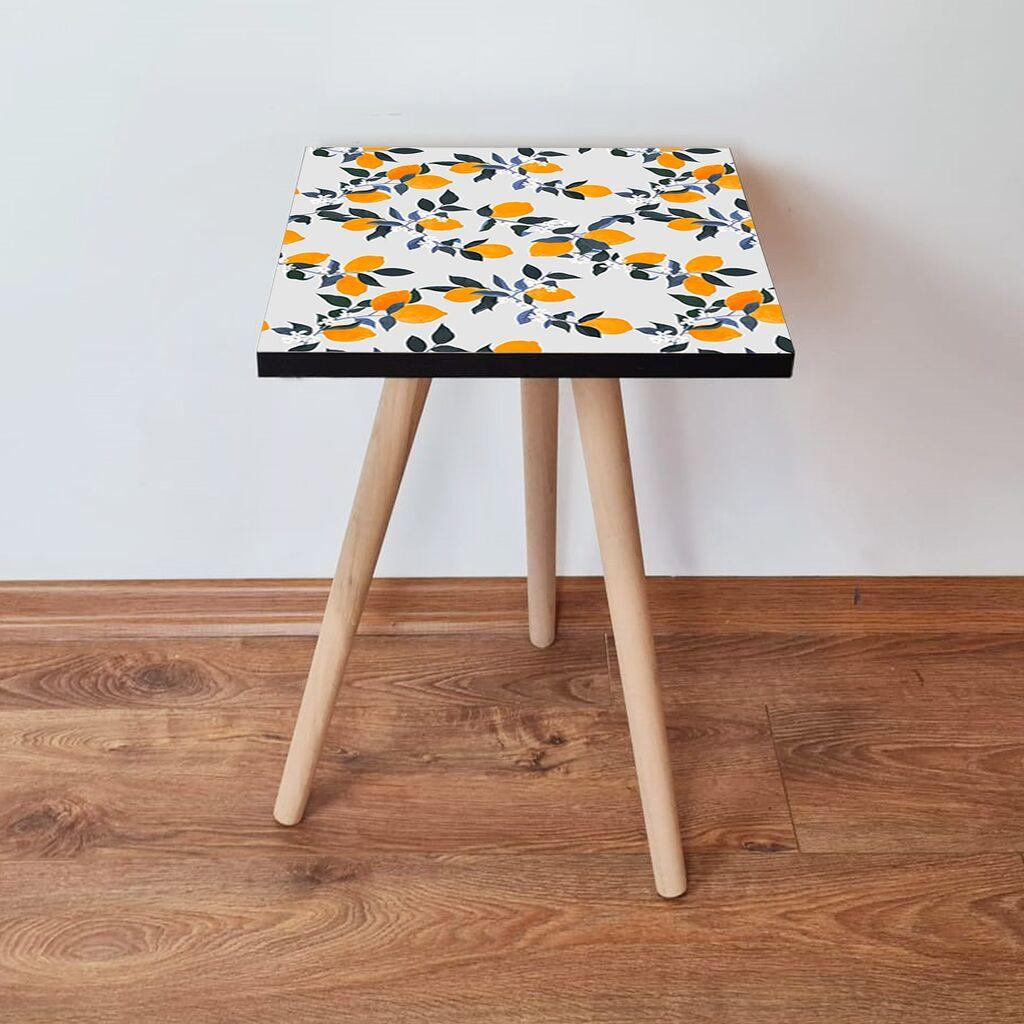 Маса Hanah Home Club Shp158, 35x42x35 см, бела