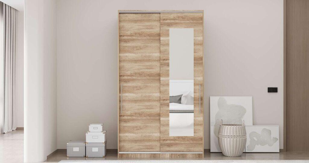 Гардеробер Hanah Home Elite Plus, 120x207x52 см, даб