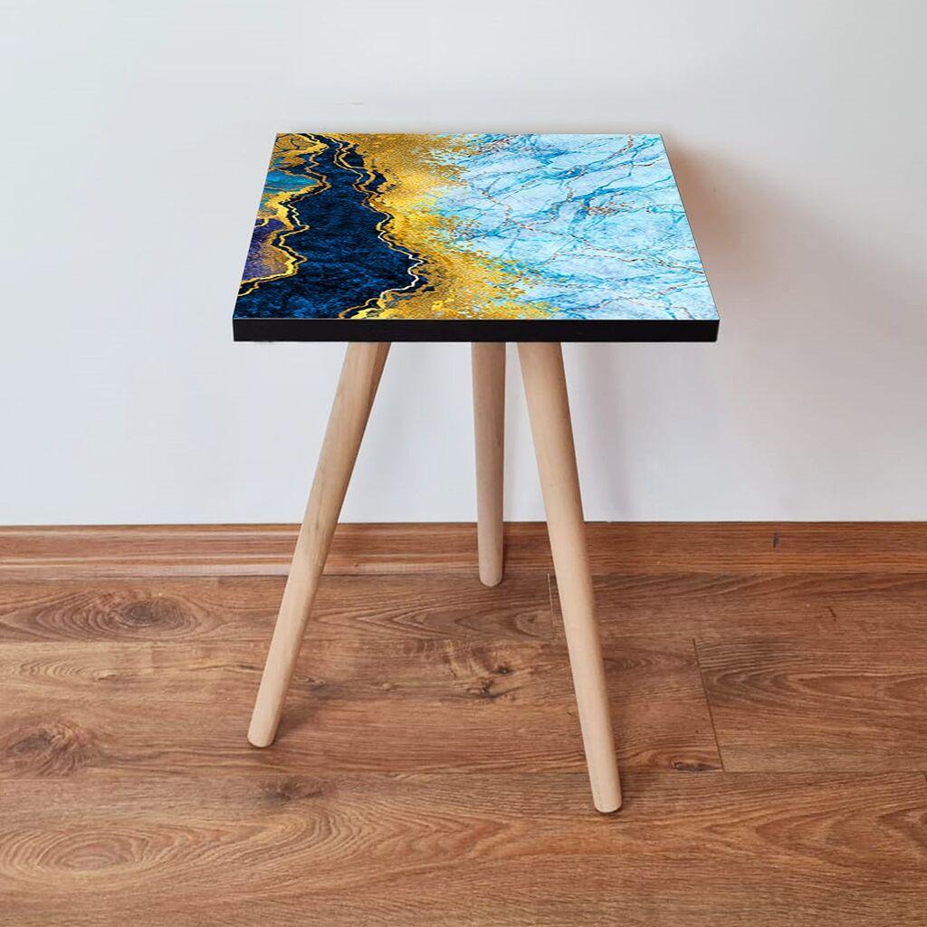 Маса Hanah Home Club Shp92, 35x42x35 см, шарена