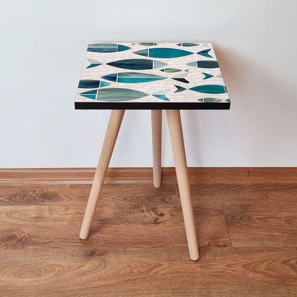 Маса Hanah Home Club Shp269, 35x42x35 см, бела