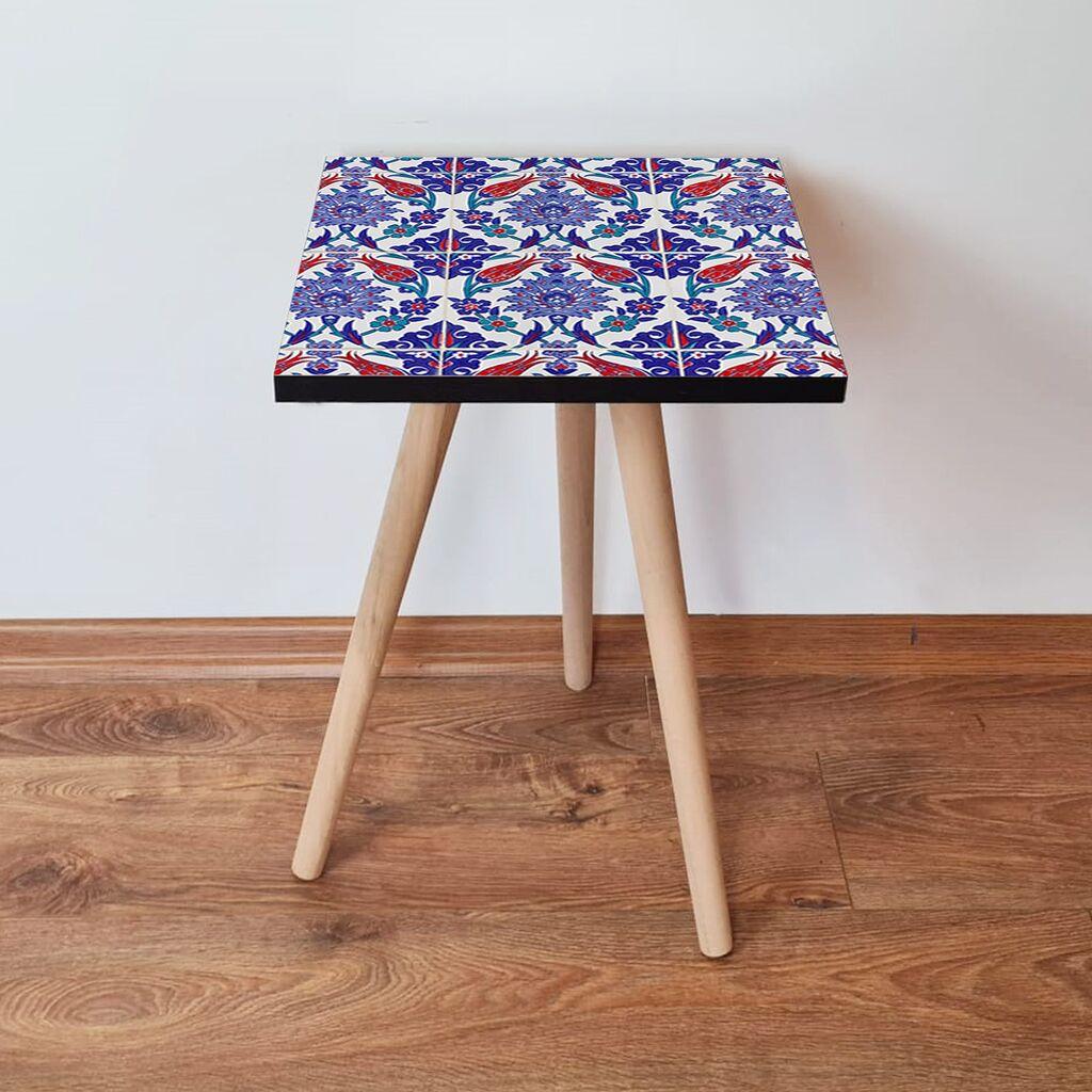 Маса Hanah Home Club Shp224, 35x42x35 см, шарена