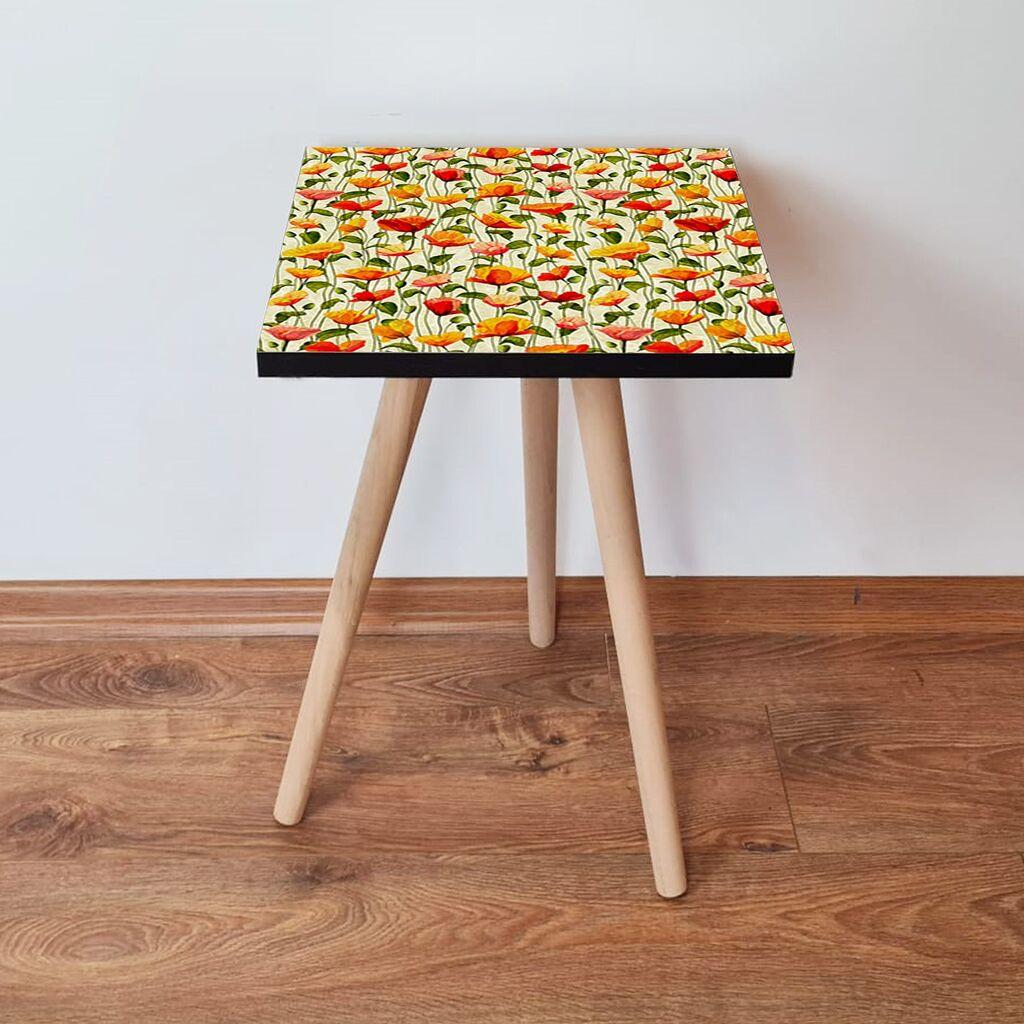 Маса Hanah Home Club Shp248, 35x42x35 см, шарена