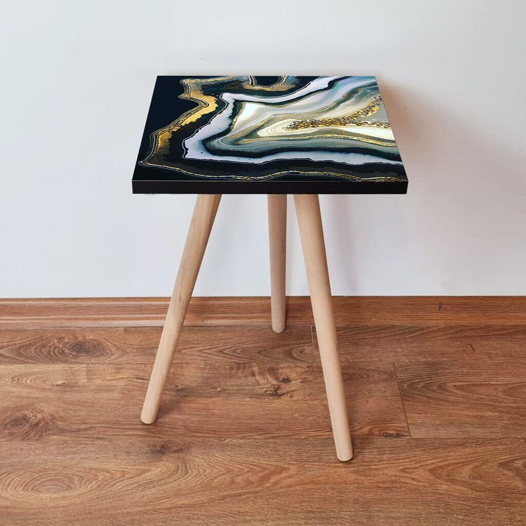 Маса Hanah Home Club Shp286, 35x42x35 см, шарена