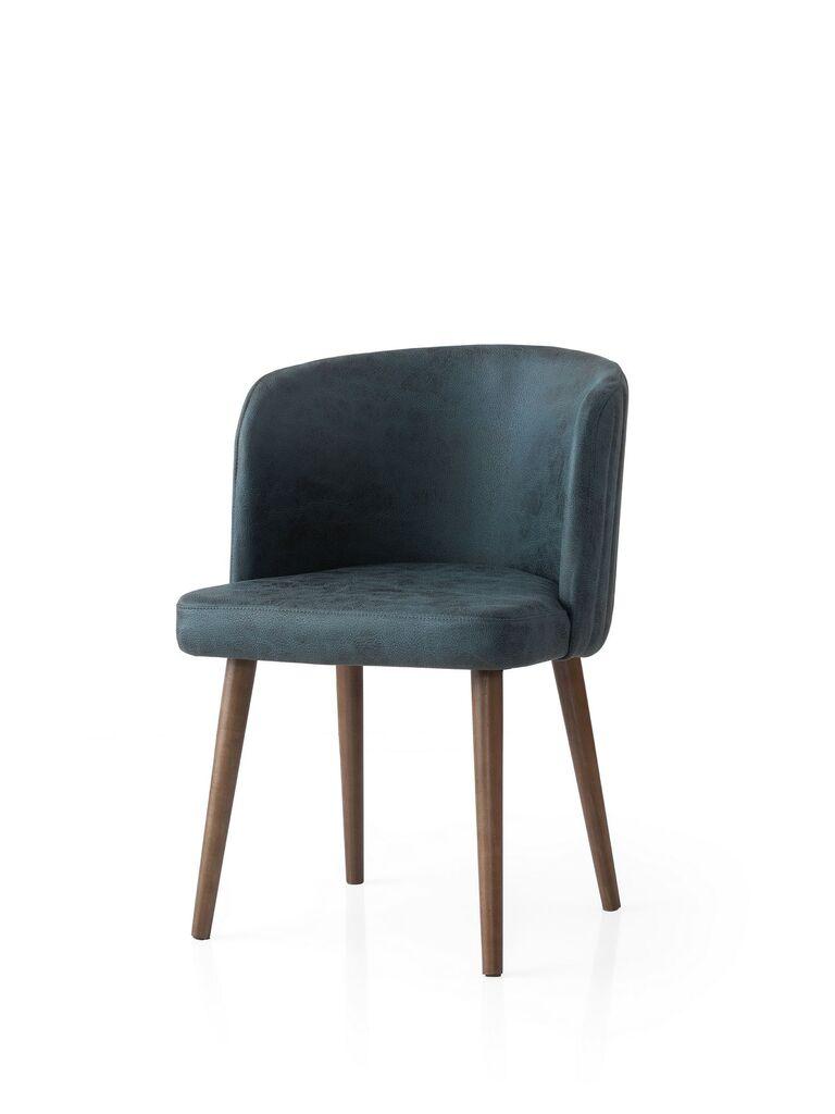 Комплет столчиња Hanah Home Zen-4233, 63x56x156,5 см, 4 парчиња, темно сива