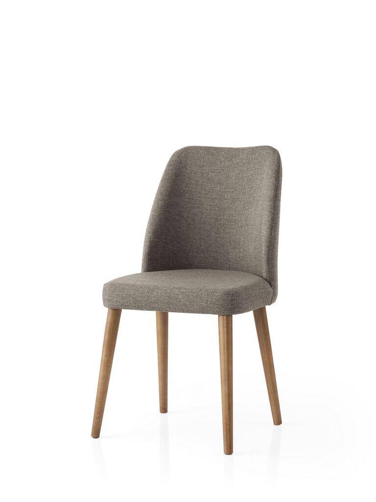 Комплет столчиња Hanah Home Luna-644, 63x56x103,5 см, 2 парчиња, кафеава