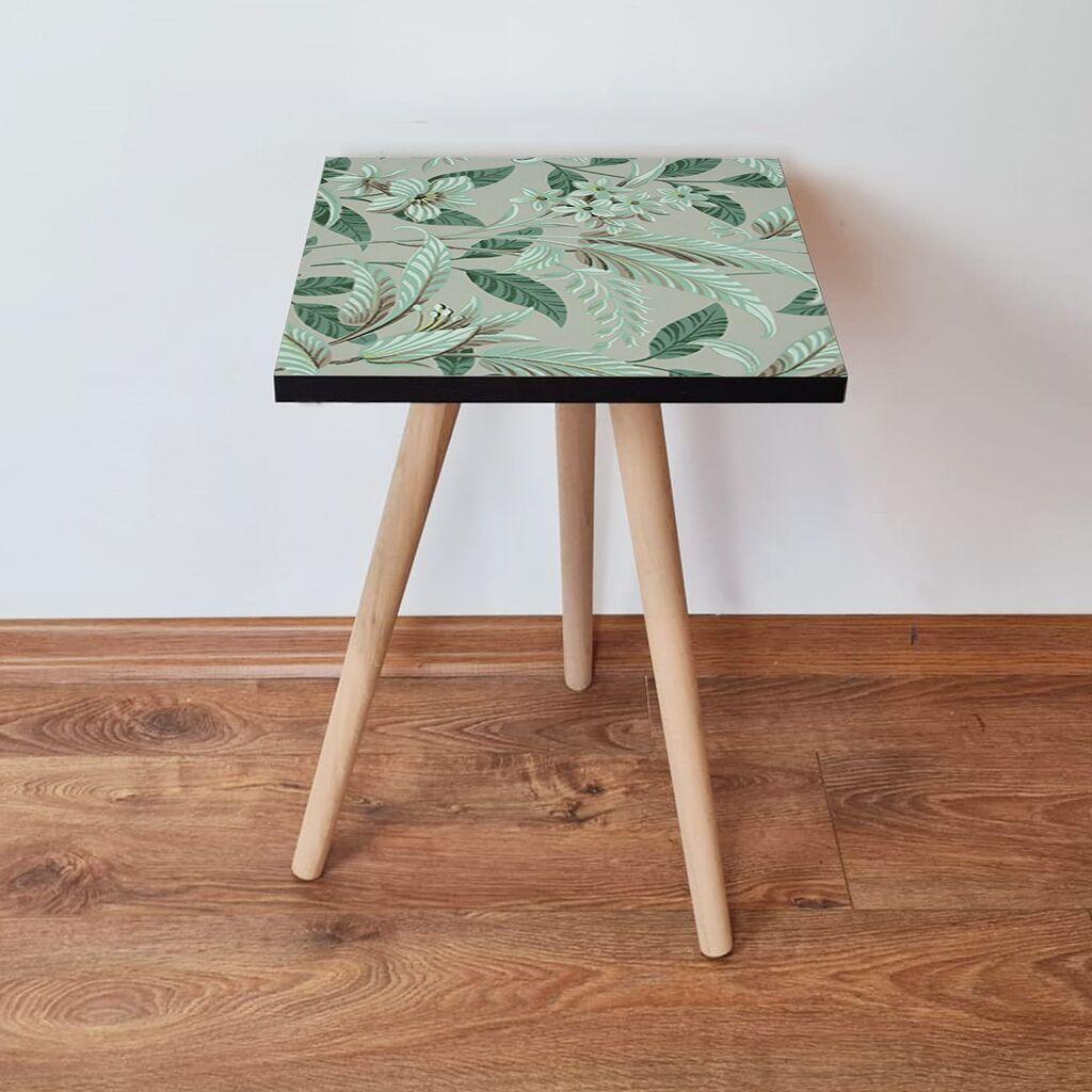 Маса Hanah Home Club Shp193, 35x42x35 см, зелена