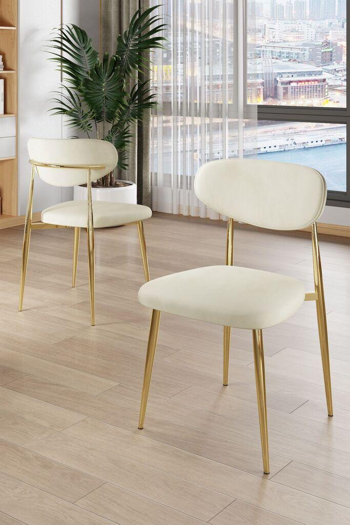 Комплет столчиња Hanah Home Vina, 56x76x97 см, 6 парчиња, антрацит