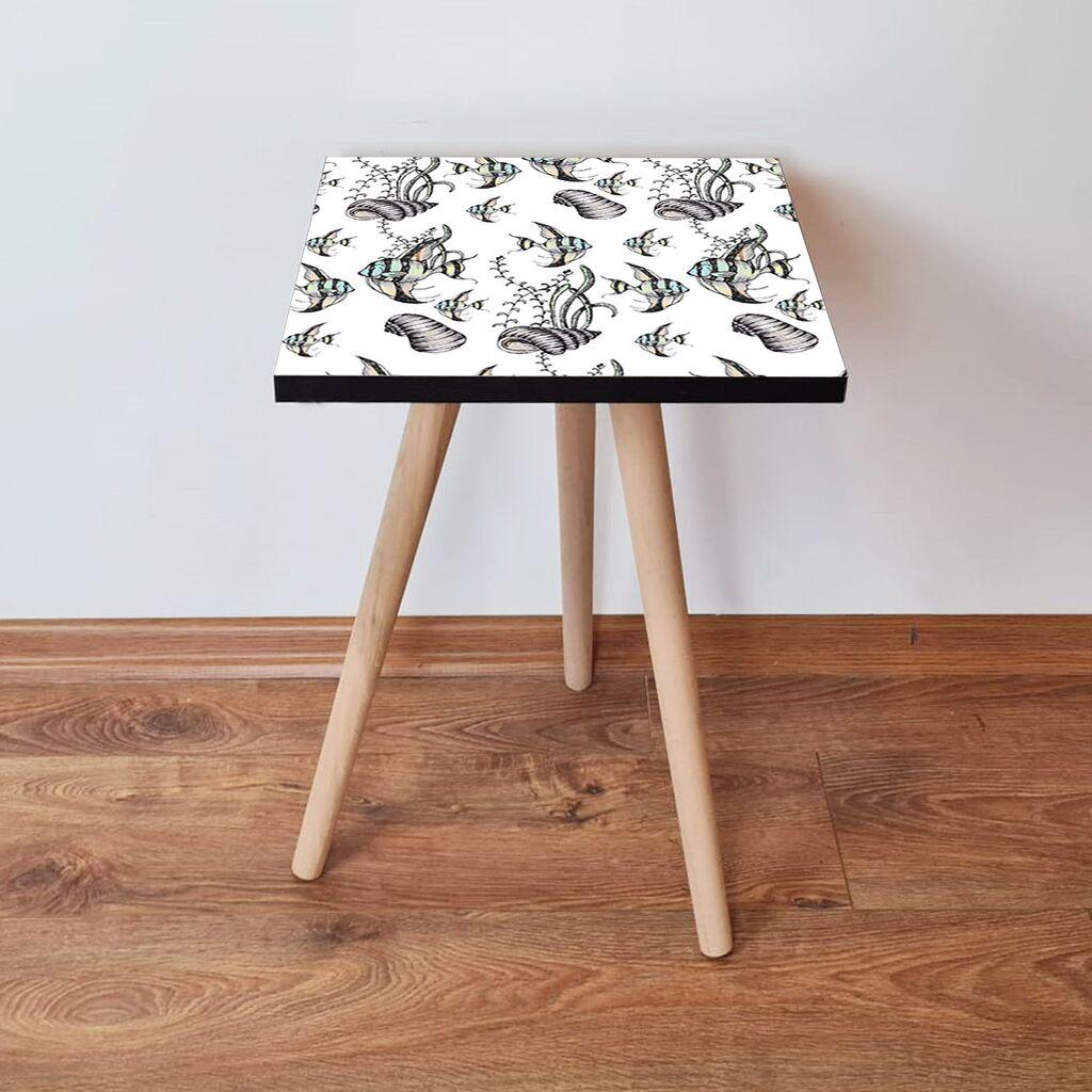 Маса Hanah Home Club Shp400, 35x42x35 см, бела