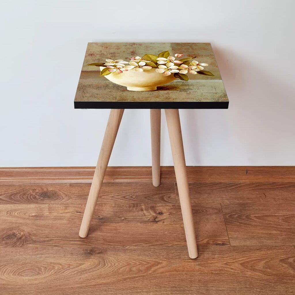 Маса Hanah Home Club Shp307, 35x42x35 см, шарена