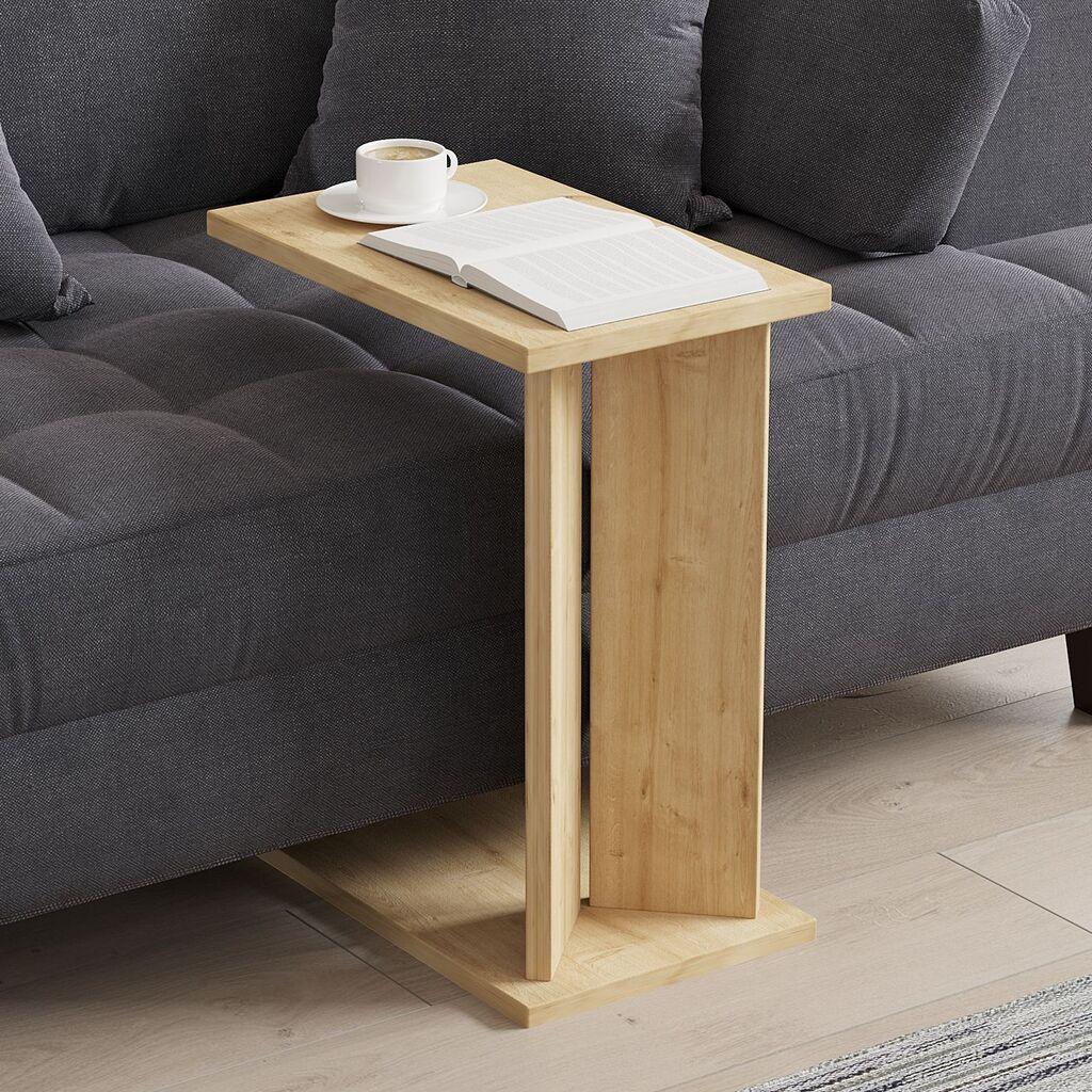 Маса Hanah Home Club Lun, 25x48.6x50 см, даб