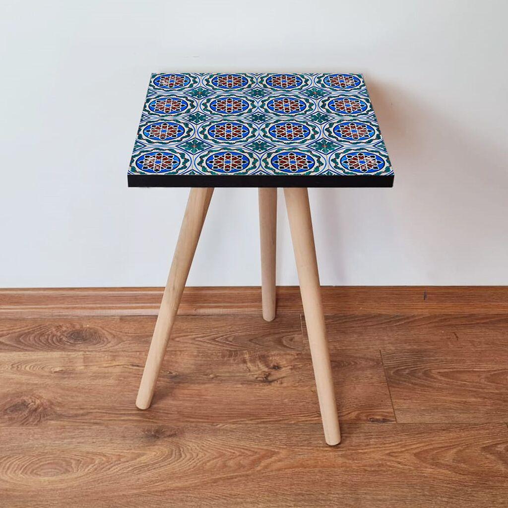 Маса Hanah Home Club Shp50, 35x42x35 см, шарена