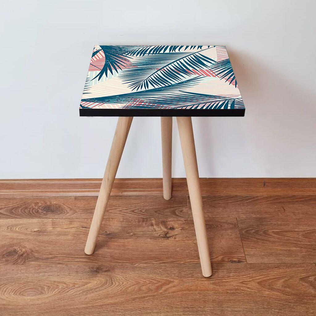 Маса Hanah Home Club Shp208, 35x42x35 см, шарена