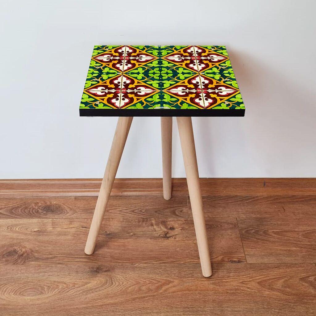 Маса Hanah Home Club Shp49, 35x42x35 см, шарена