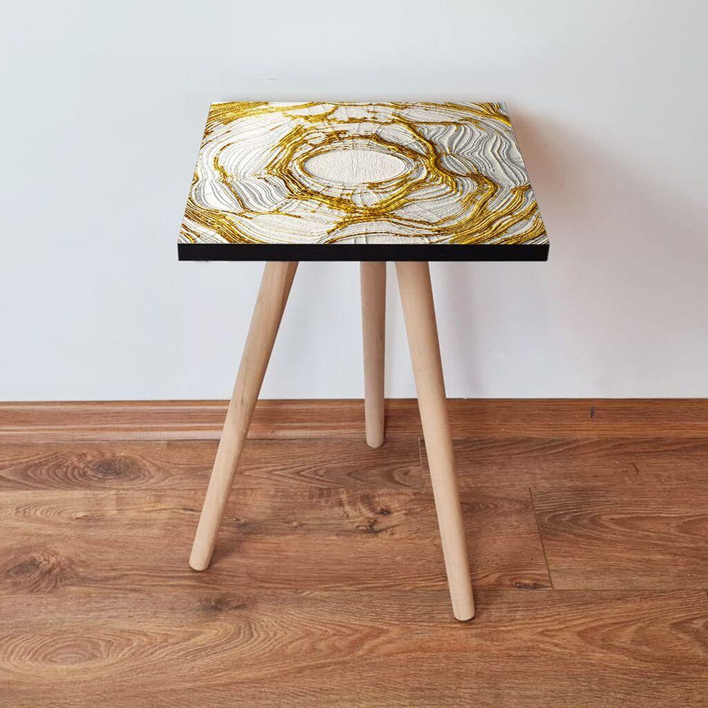 Маса Hanah Home Club Shp101, 35x42x35 см, шарена