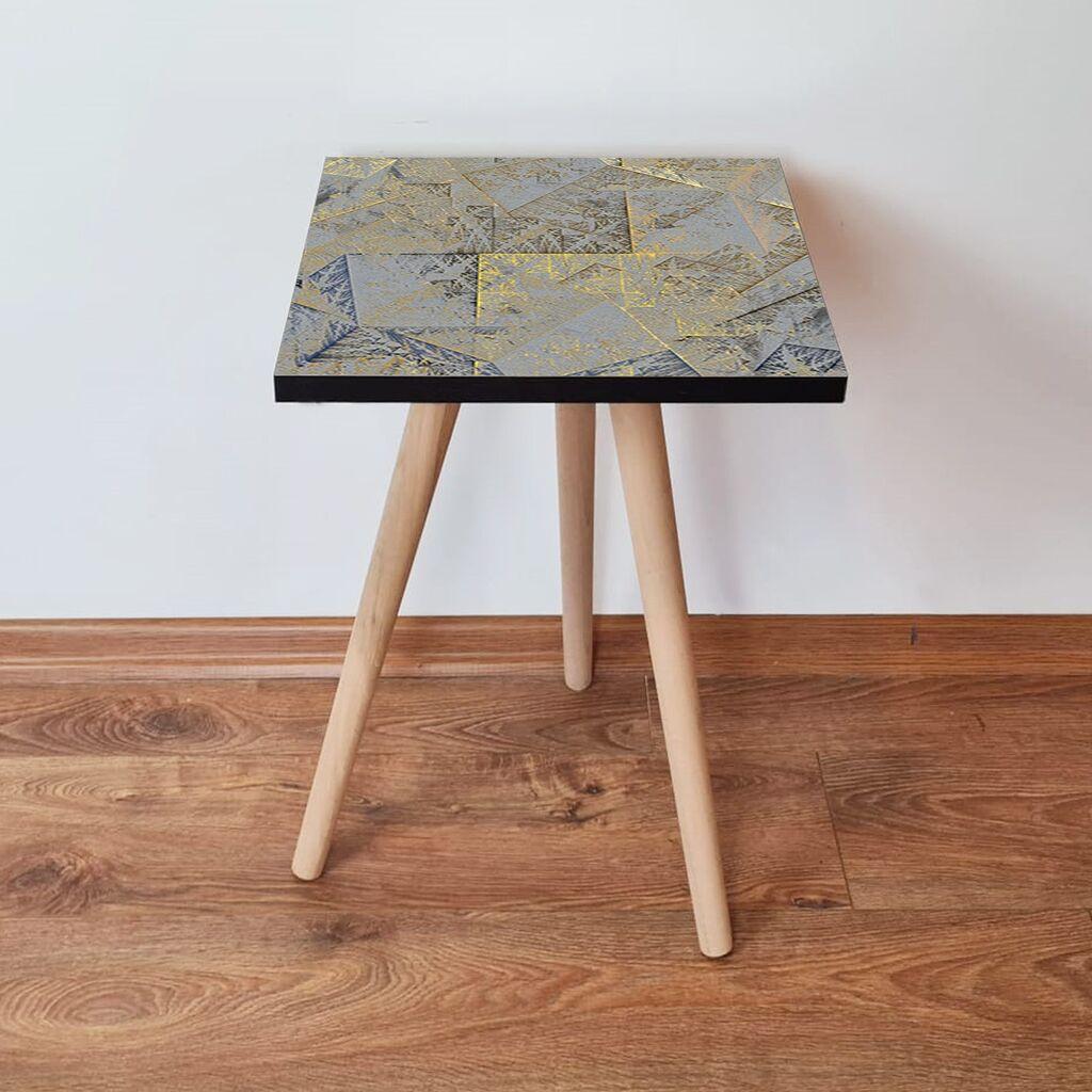 Маса Hanah Home Club Shp225, 35x42x35 см, шарена