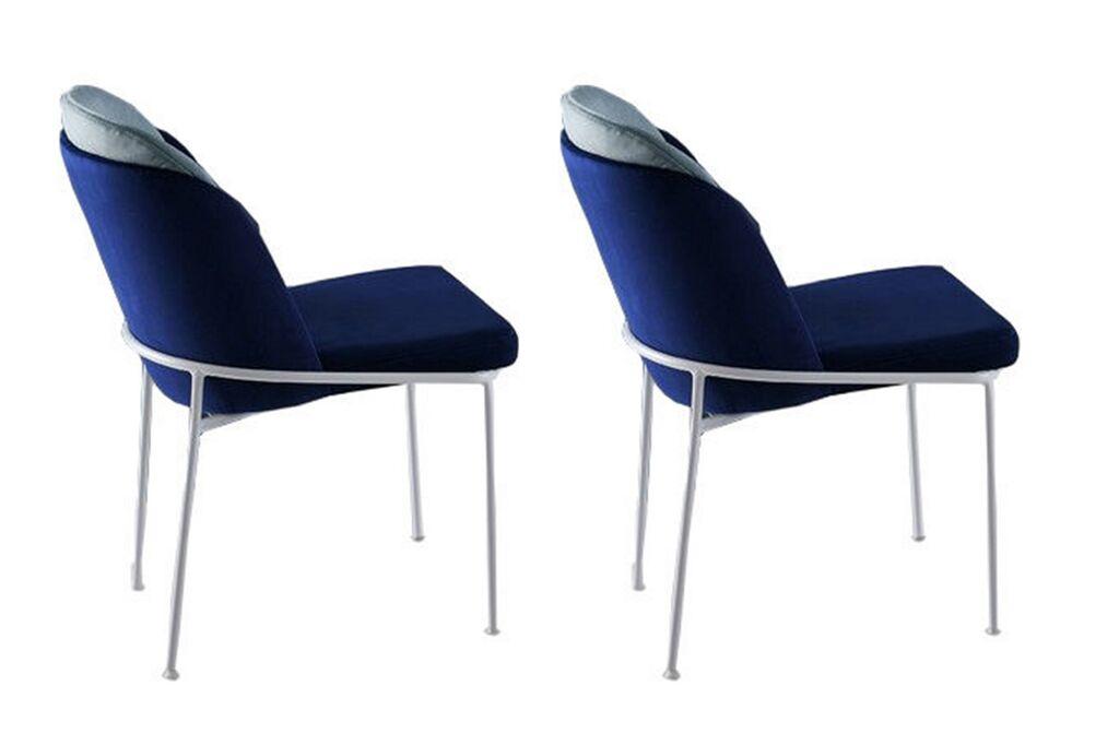 Комплет столчиња Hanah Home Dore-197 V2, 70x47x98.5 см, 2 парчиња, црвена