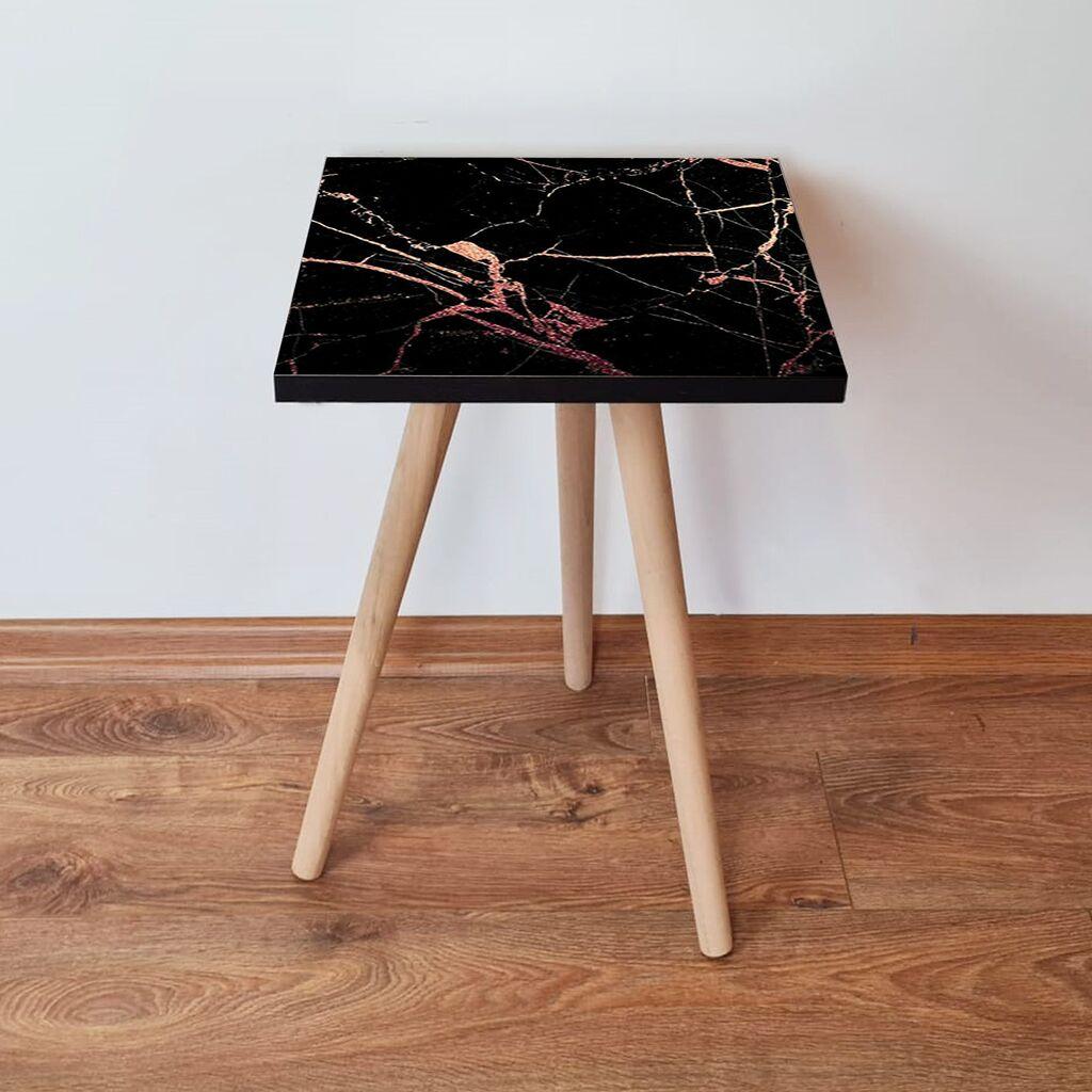 Маса Hanah Home Club Shp181, 35x42x35 см, црна