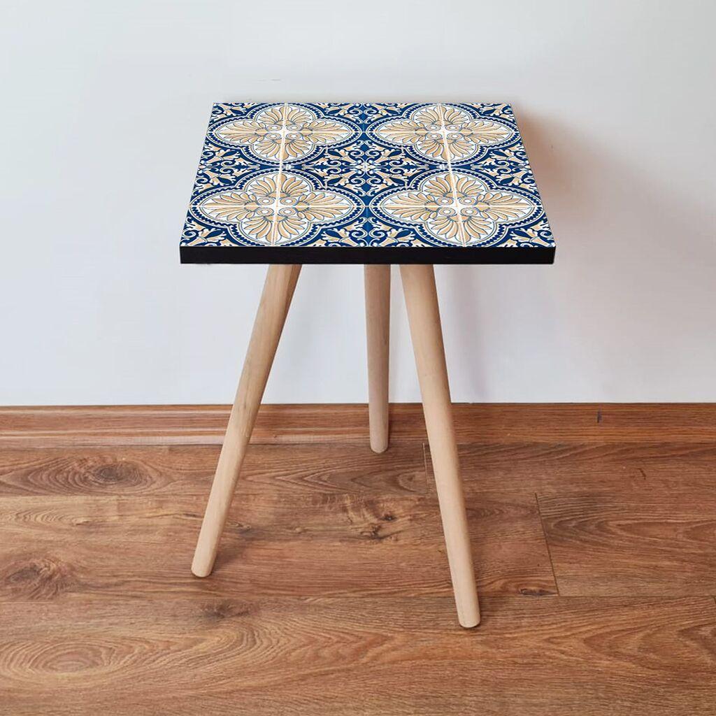 Маса Hanah Home Club Shp40, 35x42x35 см, шарена