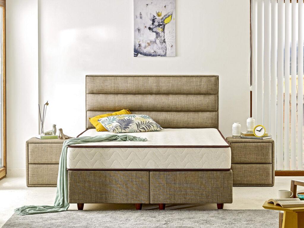 Душек Hanah Home, 160x200 см, бел