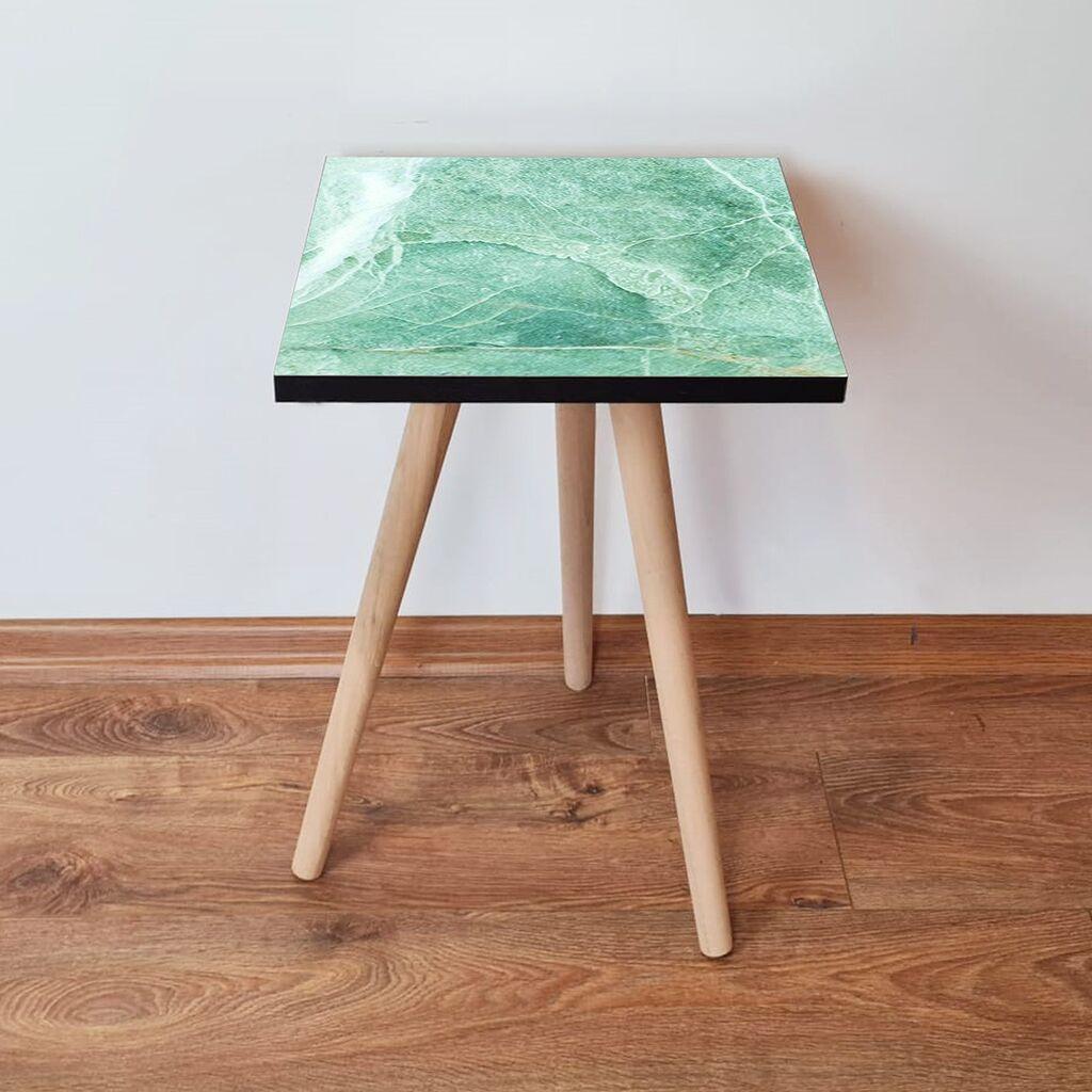 Маса Hanah Home Club Shp179, 35x42x35 см, зелена