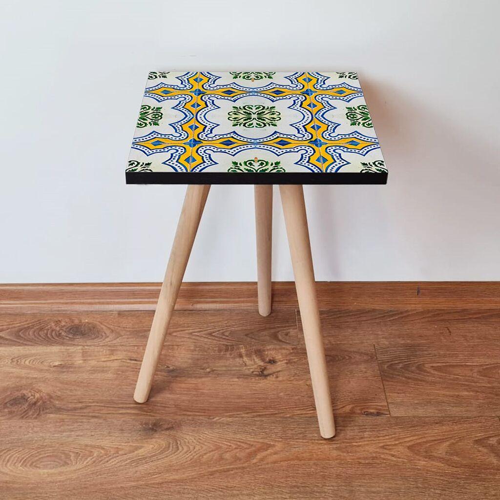 Маса Hanah Home Club Shp30, 35x42x35 см, шарена