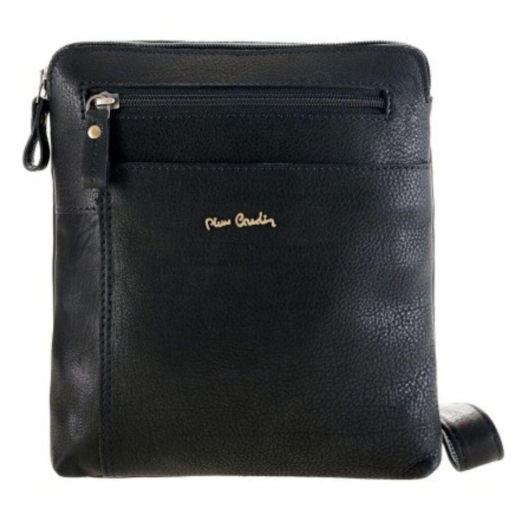Машка чанта Pierre Cardin, црна