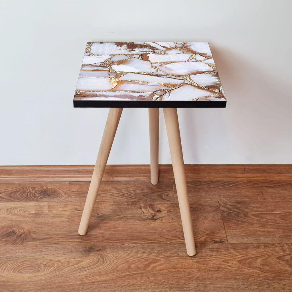 Маса Hanah Home Club Shp262, 35x42x35 см, шарена