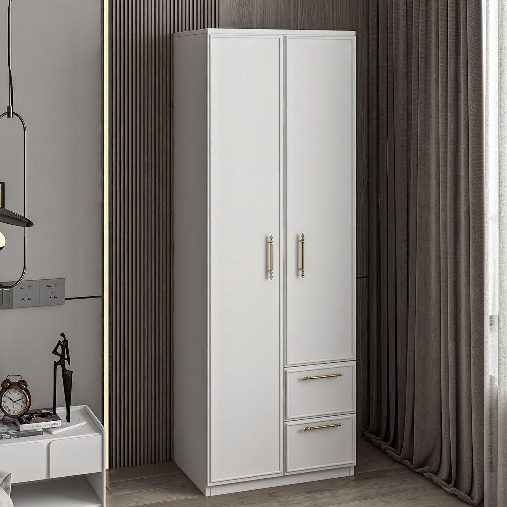 Гардеробер Hanah Home Vespera 2, 60x171.8x45 см, бел