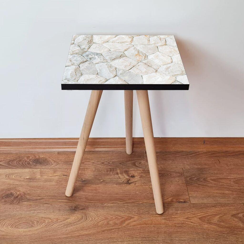 Маса Hanah Home Club Shp390, 35x42x35 см, бела